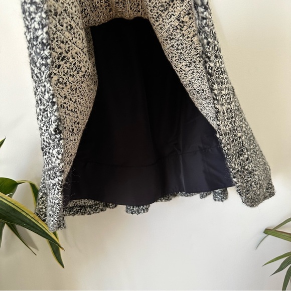 Alice + Olivia Tweed Pattern Skirt Knee Length Size 8 - Picture 5 of 7